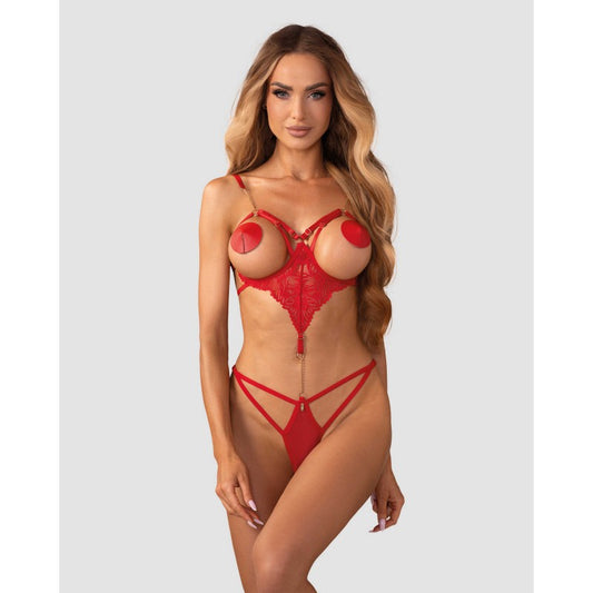 Matildea body ouvert Rouge obsessive