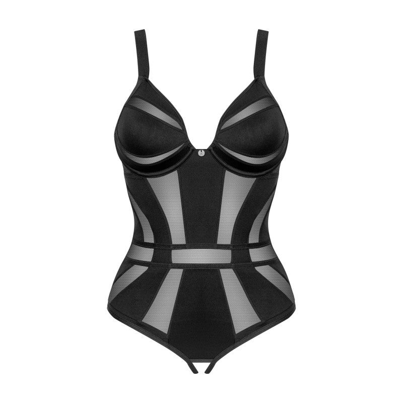 Chic Amoria body ouvert - Noir