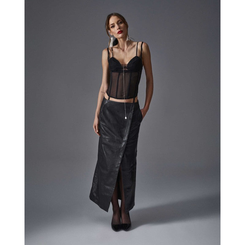 Sibilie corset - Noir