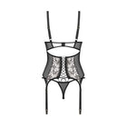 Vila blanes corset et string - Noirs