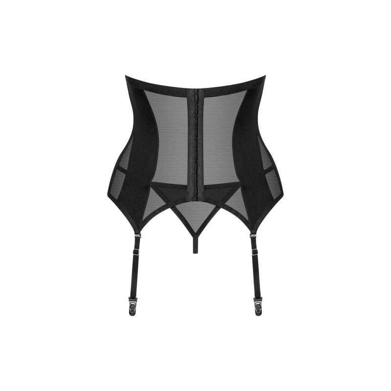 Chic Amoria corset et string - Noir
