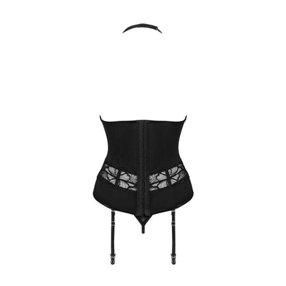 Serafia Corset et string - Noir