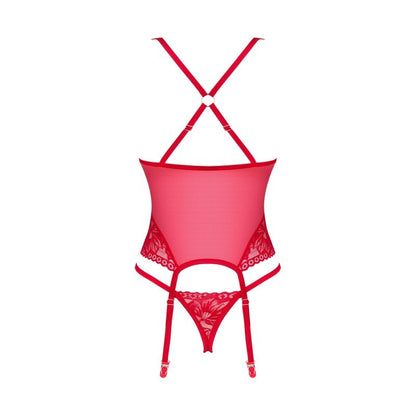 Lacelove Corset - rouge