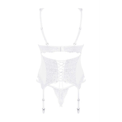 Corset et string blanc Amor Blanco