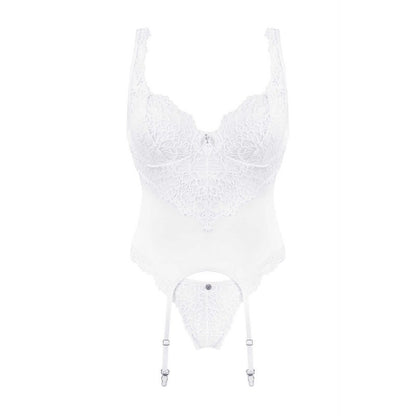 Corset et string blanc Amor Blanco