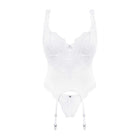 Corset et string blanc Amor Blanco
