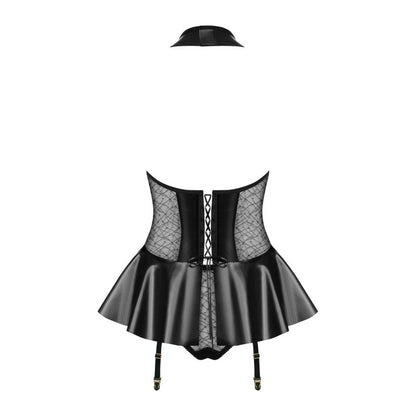 859-COR-1 Guêpière - Noir