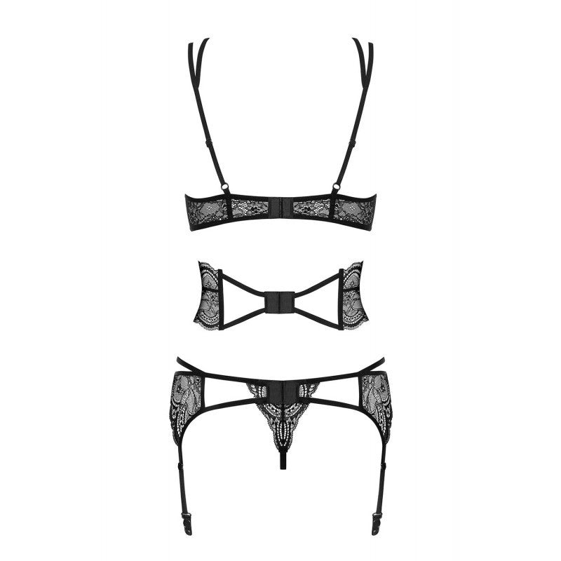 Conjunto Frivolla 4 piezas - Negro