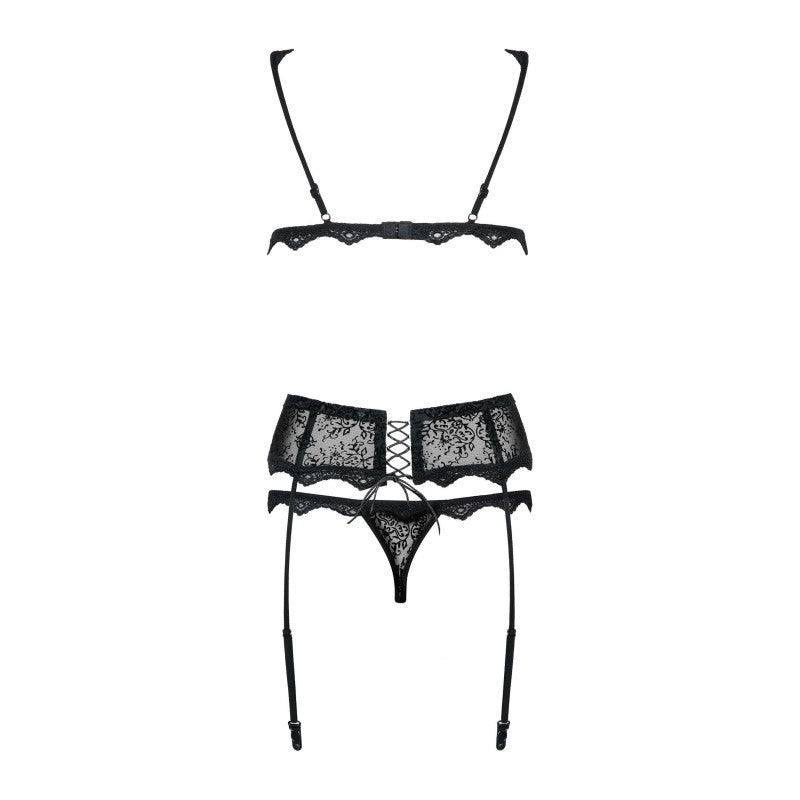 Emperita Conjunto de 3 piezas - Negro