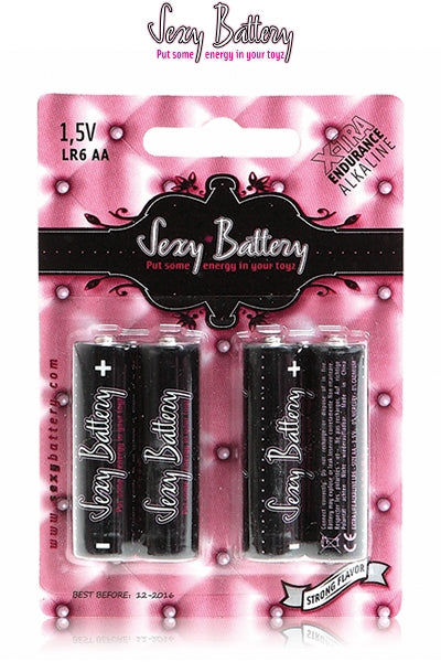 Sexy battery - Piles AA x4 - Eveil Secret