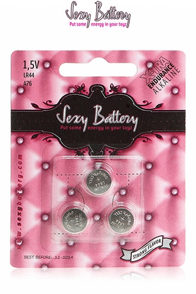 Sexy battery - Piles LR44 x3 - Eveil Secret
