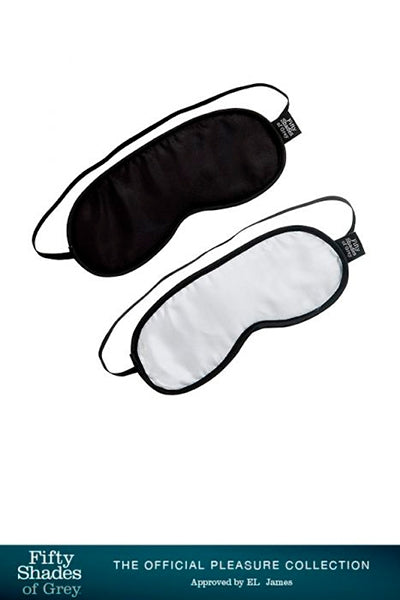 Paquete de 2 antifaces - Cincuenta sombras de Grey
