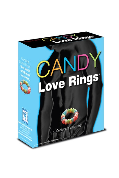 Anillos de caramelo "Love"