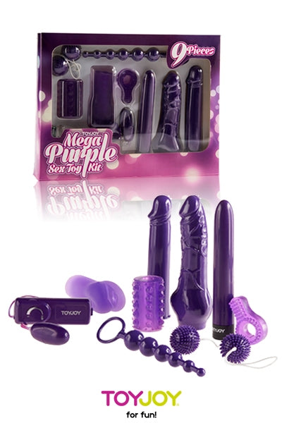 Mega Purple Sextoy Kit - Eveil Secret