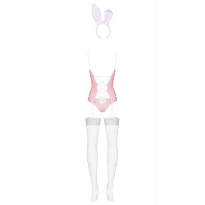 Bunny suit Costume Lapin 4 pcs rose