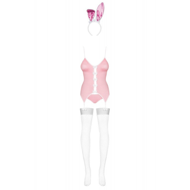 Bunny suit Costume Lapin 4 pcs rose