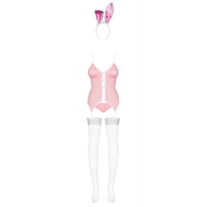 Bunny suit Costume Lapin 4 pcs rose