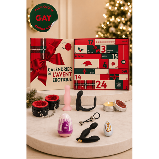 Calendrier de l’Avent Érotique Gay 2026 – 24 Surprises pour Couple Masculin