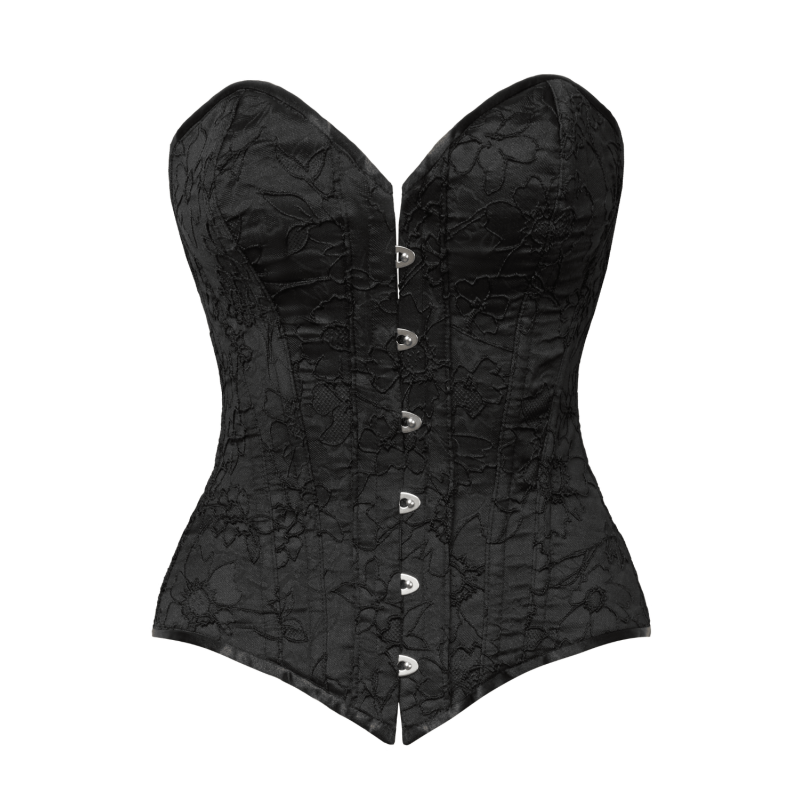 Corsé bustier con ballenas y cordones en la espalda - Cottelli