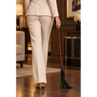 Fouet Rouge et Noir Simili Cuir 80 cm – Dreamy Fetish