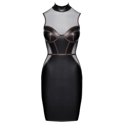 Robe Moulante Sans Manches Look Mat & Resille