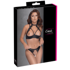Soutien-gorge balconnet & string ouvert avec chaîne amovible - Cottelli