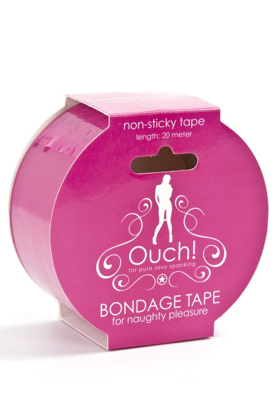 Cinta de bondage de 20 m - rosa