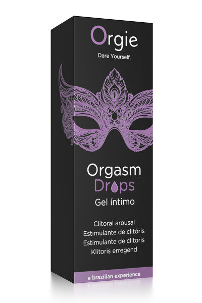 Gel d'excitation du Clitoris Orgasm Drops - Eveil Secret