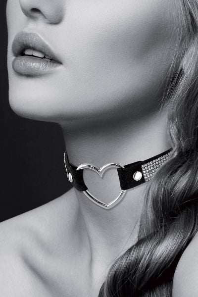Collier strass et coeur - Bijoux Pour Toi - Eveil Secret