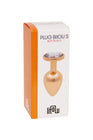 Plug bijou rose gold S - Litolu - Eveil Secret