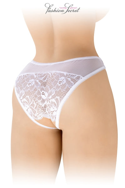 Tanga blanco abierto Ava - Fashion Secret