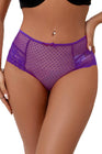 Tanga sexy pourpre à laçage