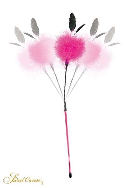Plumero de caricias rosa - Dulce Caricia