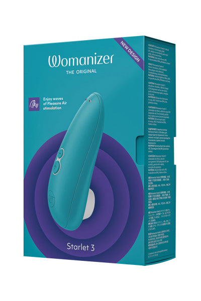Stimulateur Clitoridien Womanizer Starlet 3 turquoise - Eveil Secret