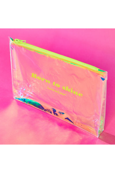Estuche organizador Love To Love Acid Yellow
