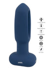 Plug anal vibrant avec langue oscillante - Anos