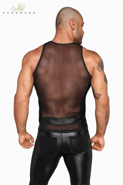 Camiseta de tirantes de malla 3D H057