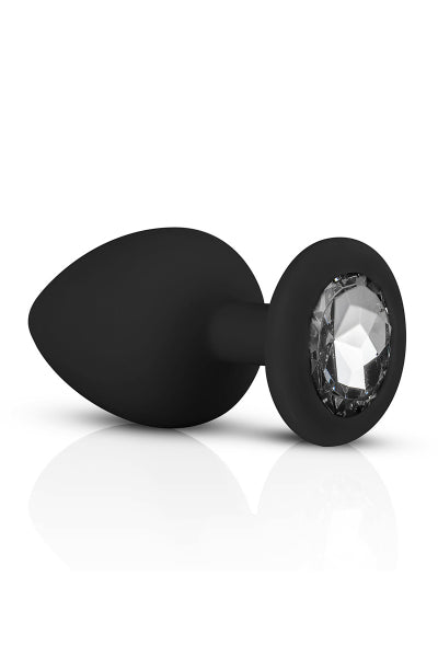 Kit de entrenamiento de 3 plugs anales negros - Easy Toys