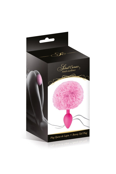Plug queue de lapin - rose - Eveil Secret