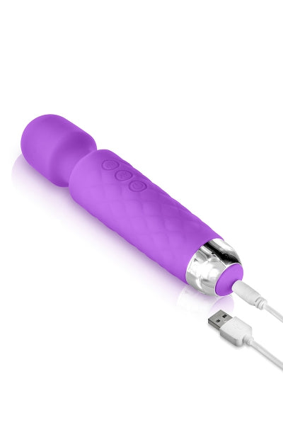 Vibro Love Wand rechargeable violet - Yoba - Eveil Secret