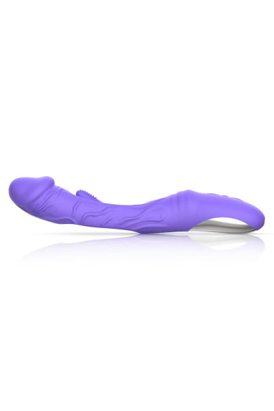 Vibrador con estimulador del punto G Flax - Good Vibes Only
