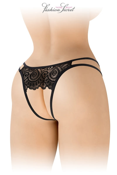Braguitas negras abiertas Annette - Fashion Secret