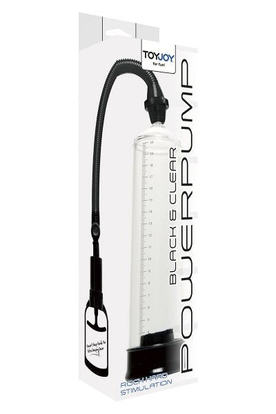 Pompe à pénis ToyJoy Power Pump noir - Eveil Secret