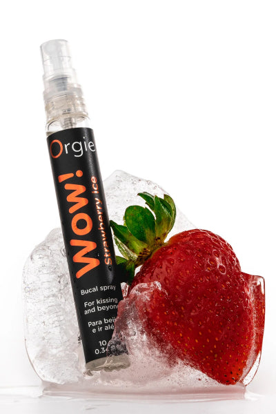 Spray bucal excitante Wow mentol fresa helado