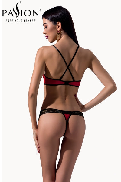 Ensemble Scarlet Bikini rouge - Passion - Eveil Secret