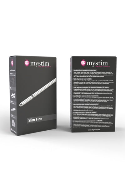 Sonde urétrale électro-stimulation Slim Finn - Mystim