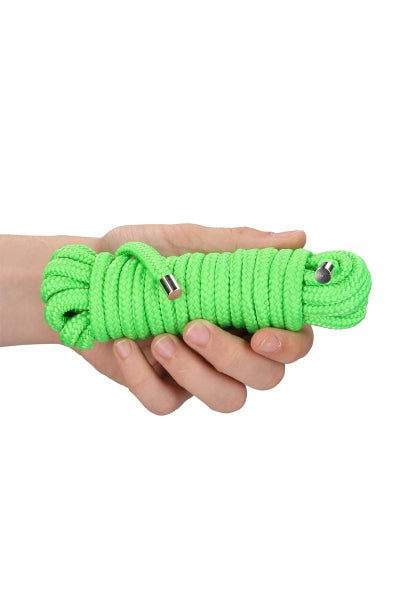 Cuerda de bondage fosforescente 5m - Ouch