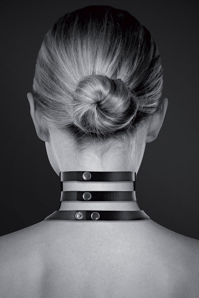 Collar Fetish ancho con anilla - Joyas para ti