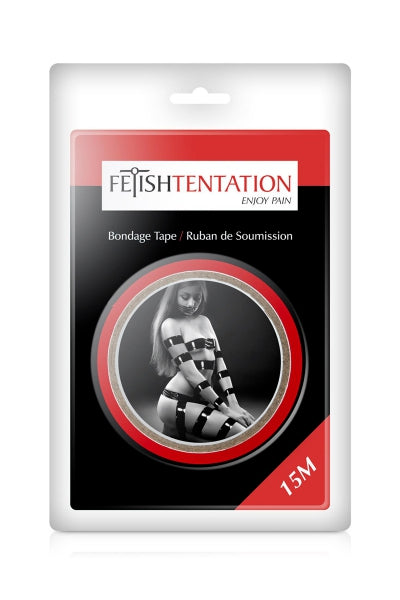 Cinta de sumisión roja 15m - Fetish Tentation