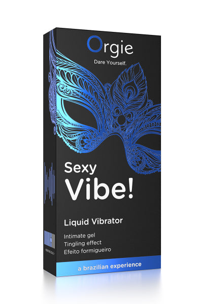 Gel d'excitation Sexy Vibe Liquid Vibrator - Eveil Secret